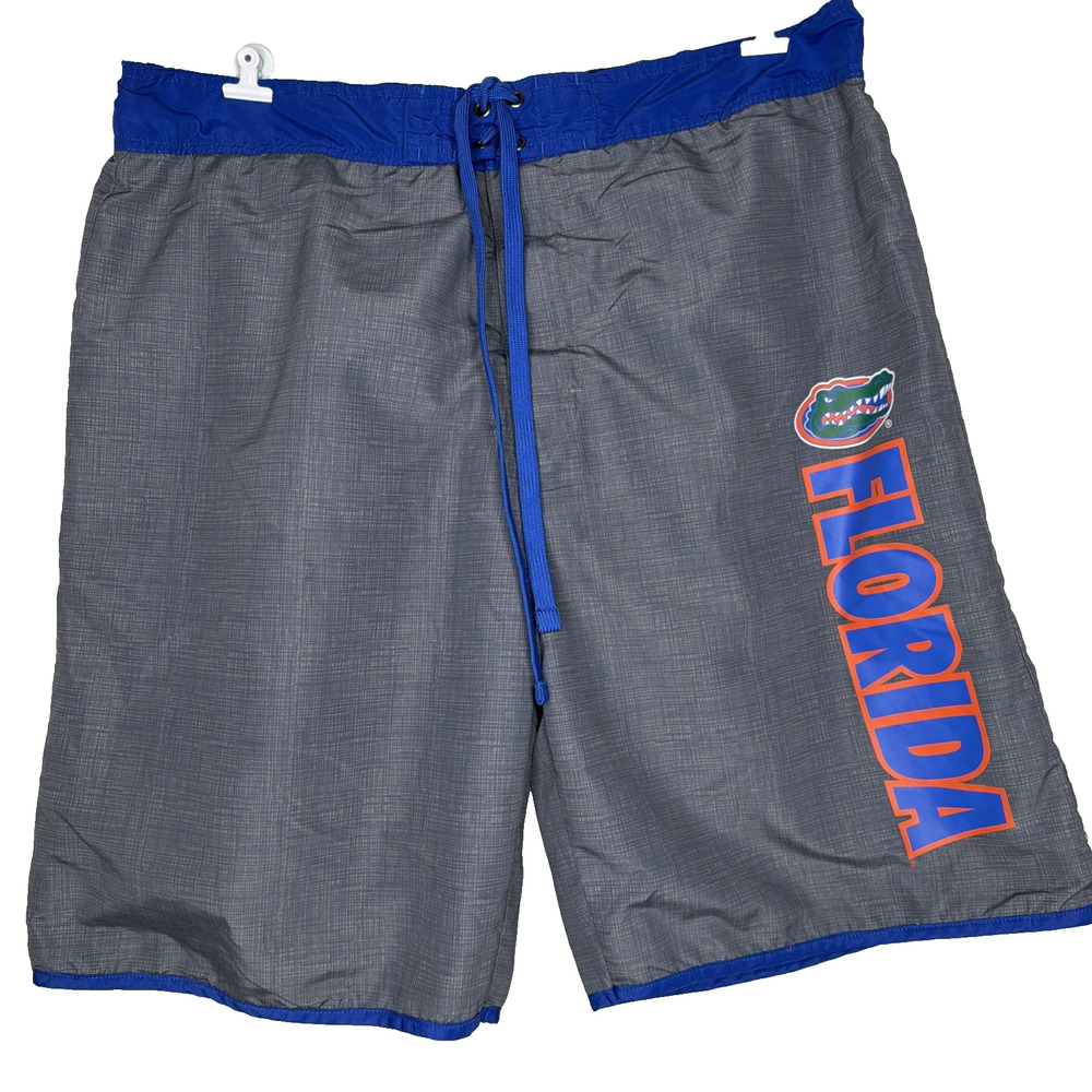 Florida Gators Shorts Mens Large Blue NCAA Football Swim Trunks Board Shorts